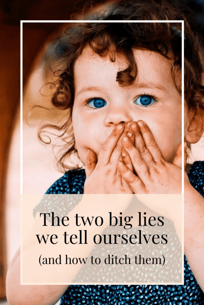 title image, little girl covering her mouth as if she let out a secret