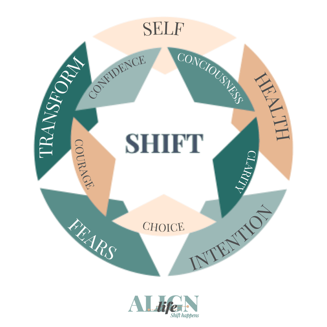 Infographic for SHIFT to Alignment pillars