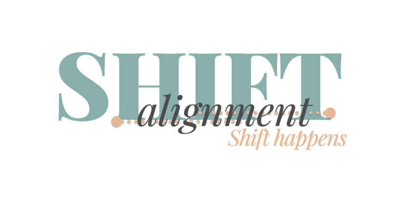 SHIFT to Alignment logo